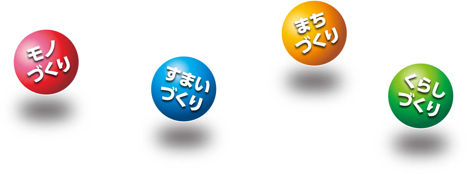 モノづくり・すまいづくり・まちづくり・くらしづくり